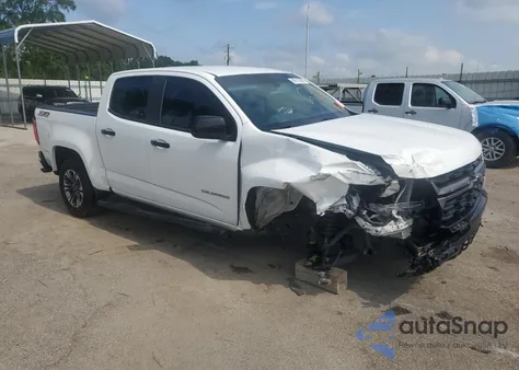 2021 Chevrolet Colorado Z71 из США, поврежденный, VIN 1GCGTDEN7M1233424